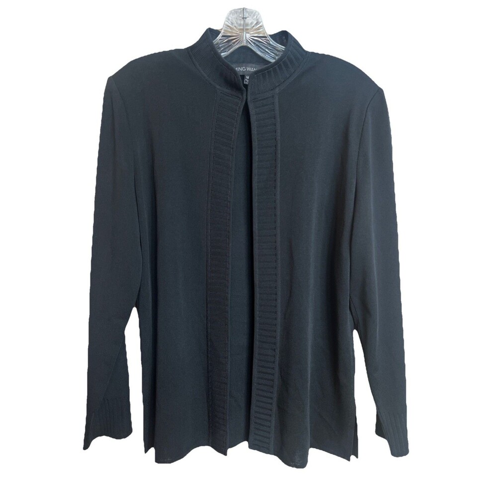 Ming Wang Black Jacket Size M Beautiful Stylish career Church